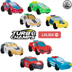 IMC Vehículos, Trenes Y Parkings-Turbo Champs LaLiga Playset Surtido