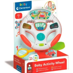 CLEMENTONI Primera Infancia Y Preescolar-Turn & Drive Volante de Actividades