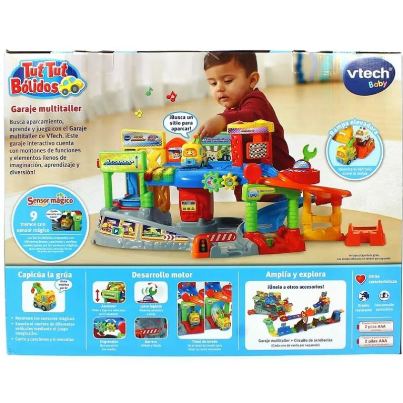 Tut Tut Bólidos Garaje Multitaller*VTECH Sale