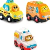 VTECH Vehículos, Trenes Y Parkings-Tut Tut Bólidos Set 3 Vehículos