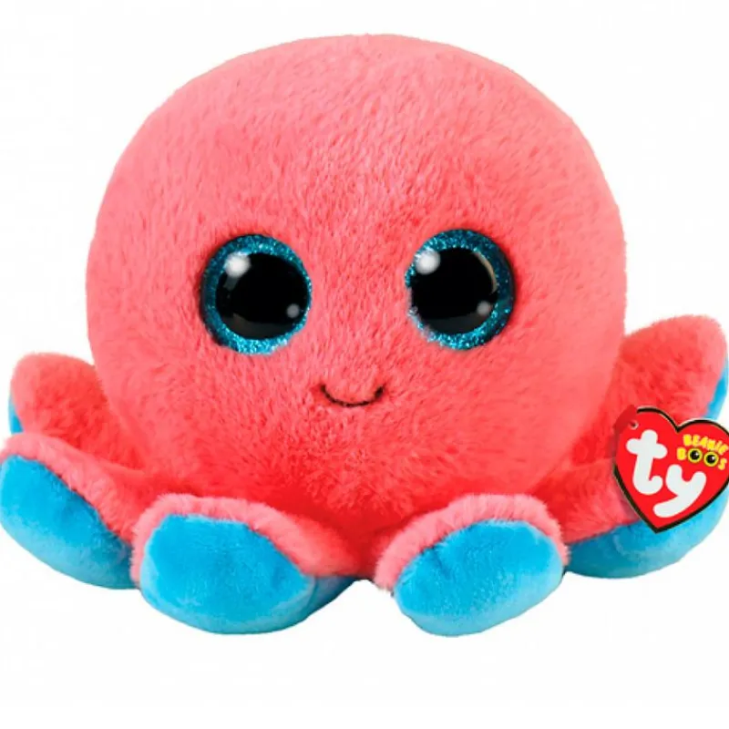 TY Primera Infancia Y Preescolar-Peluche Sheldon Pulpo 15 cm