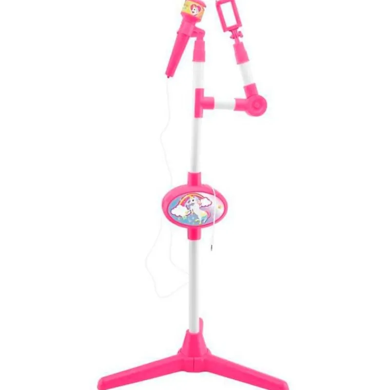 Unicornio Micrófono con Pie Luminoso y Altavoz*LEXIBOOK Hot