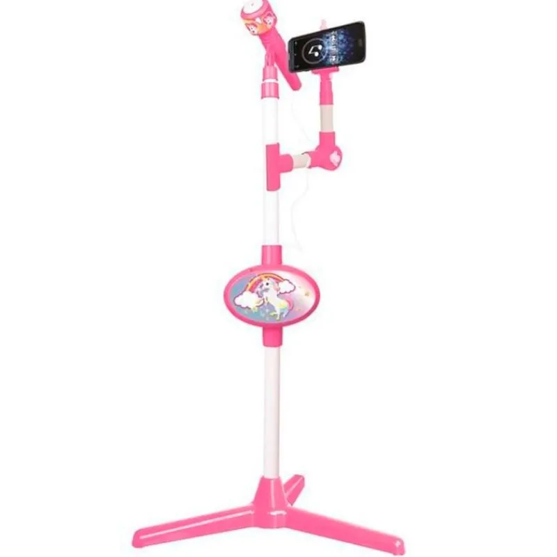 Unicornio Micrófono con Pie Luminoso y Altavoz*LEXIBOOK Hot