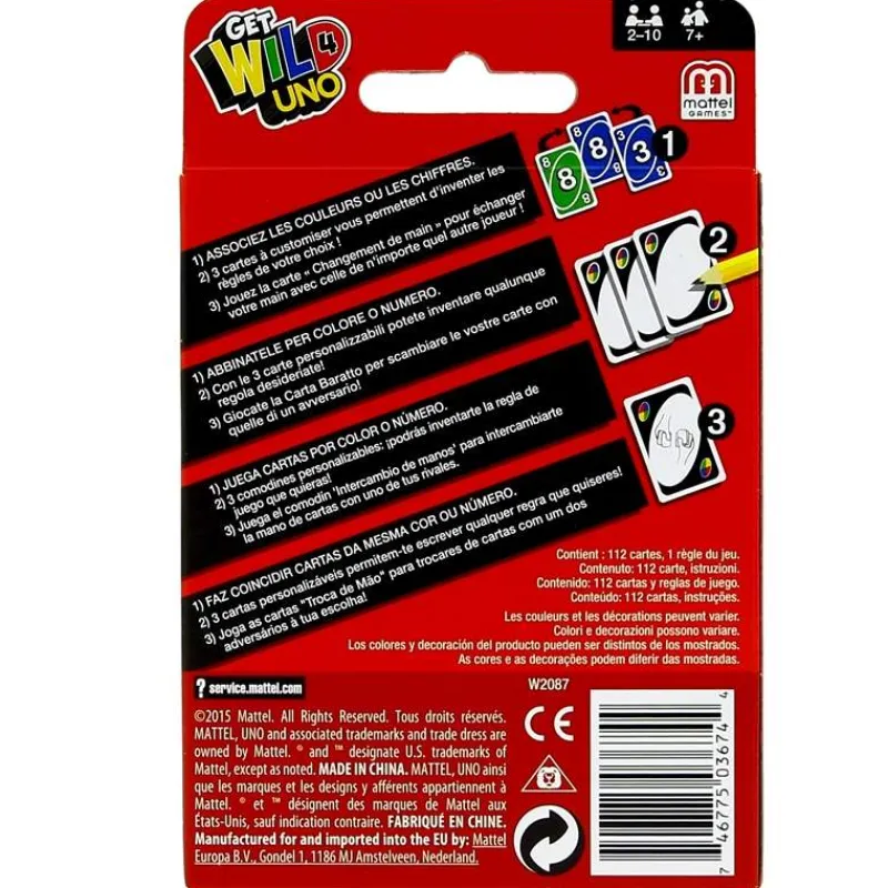 Uno Cartas Básico -*MATTEL Best