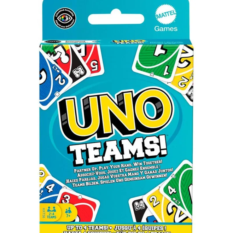 UNO Teams Juego Cartas*MATTEL Best