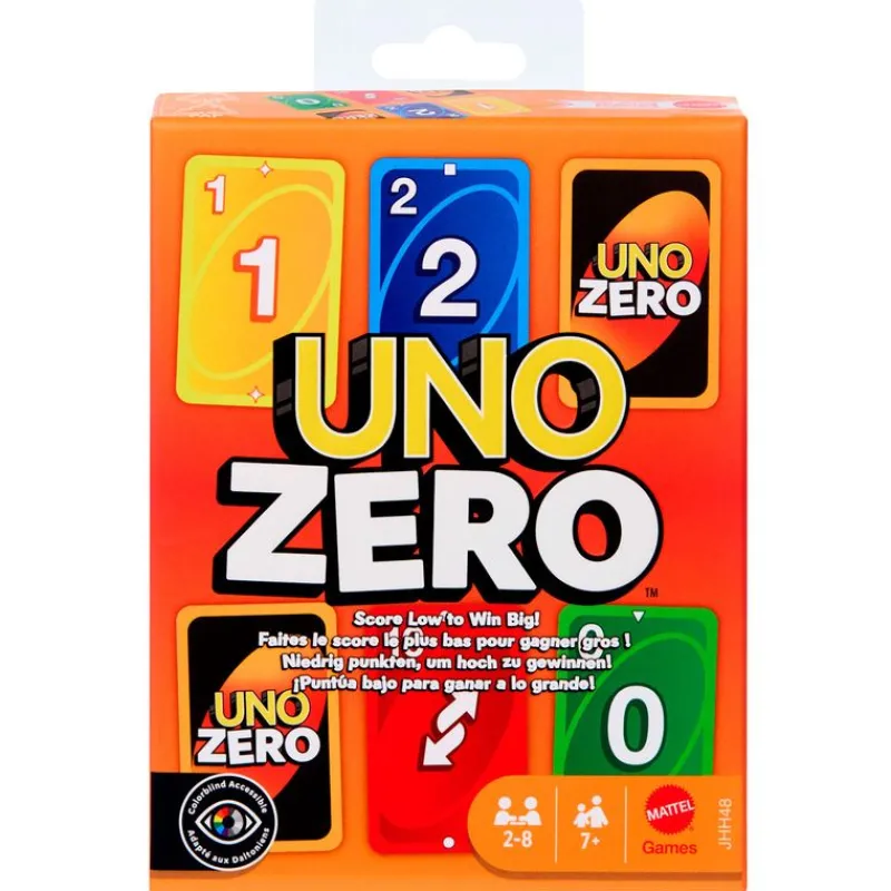 MATTEL Juegos De Mesa-UNO Zero Juego Cartas