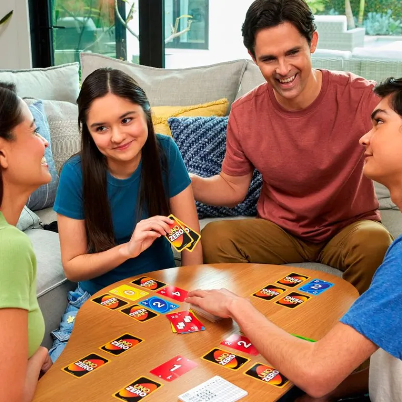 MATTEL Juegos De Mesa-UNO Zero Juego Cartas