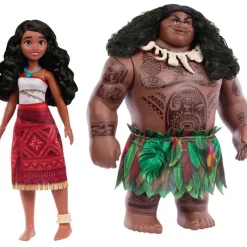 Vaiana 2 Pack Conjunto de Viajante Vaiana y Maui*MATTEL Hot