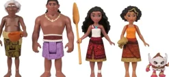 MATTEL Muñecas-Vaiana 2 Tripulación Canoa de Vaiana