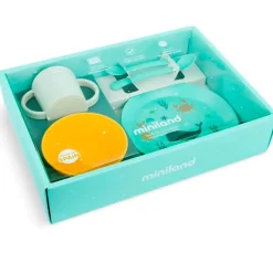 MINILAND Vajillas Infantiles-Vajilla Aprendizaje Ocean 5 piezas