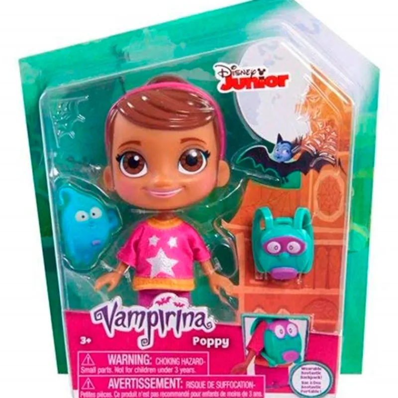 BANDAI Muñecas-Vampirina Muñeca Poppy Básica