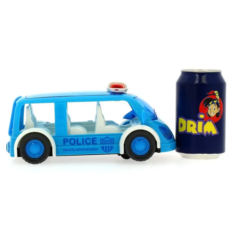 Vehículo de Policia Infantil Salva Obstáculos Azul*DRIM DISCOUNT Clearance