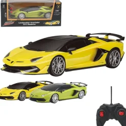 DRIM DISCOUNT Coches Radio Control (R/C)-Vehículo Lamborghini Aventator Escala 1:24 R/C STD