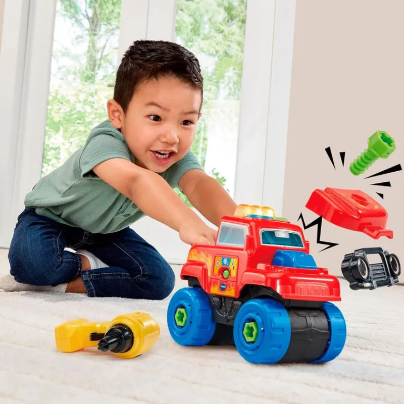 Vehículo Monster Truck Repara y Construye*VTECH Outlet