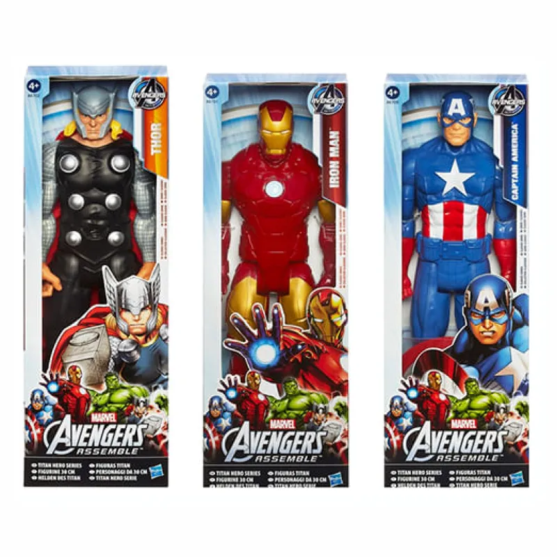 HASBRO Marvel-Vengadores Titan Hero Figura Surtida