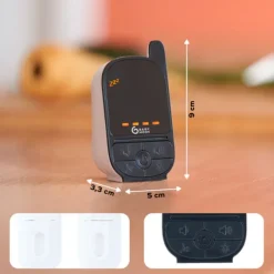 BABYMOOV Vigilabebés|Seguridad En El Hogar-Vigilabebe Audio Handy Care