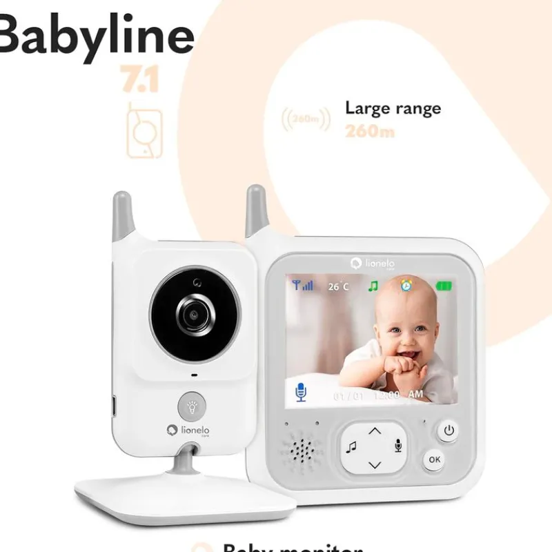 LIONELO Vigilabebés-Vigilabebe con camara 7.1