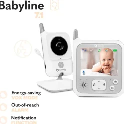 LIONELO Vigilabebés-Vigilabebe con camara 7.1