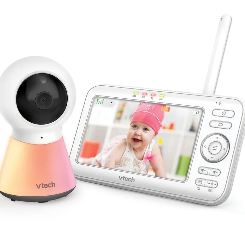 VTECH Vigilabebés|Seguridad En El Hogar-Vigilabebe Video 5"