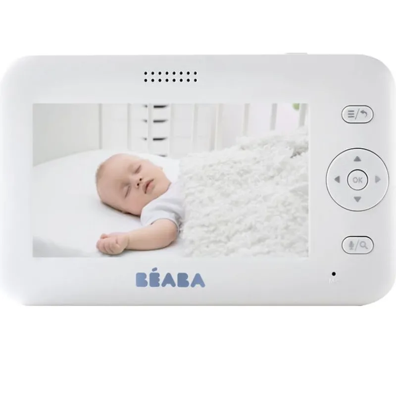 BEABA Vigilabebés|Seguridad En El Hogar-Vigilabebe Zen con pantalla 4'3"