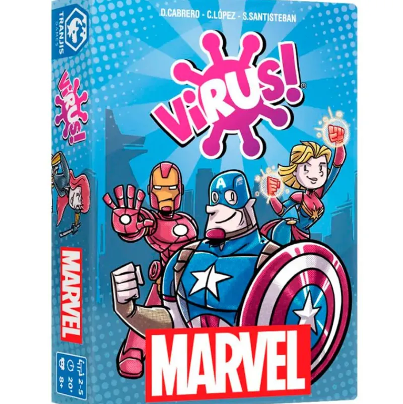 Virus! Marvel Juego Cartas*TRANJIS GAME Hot