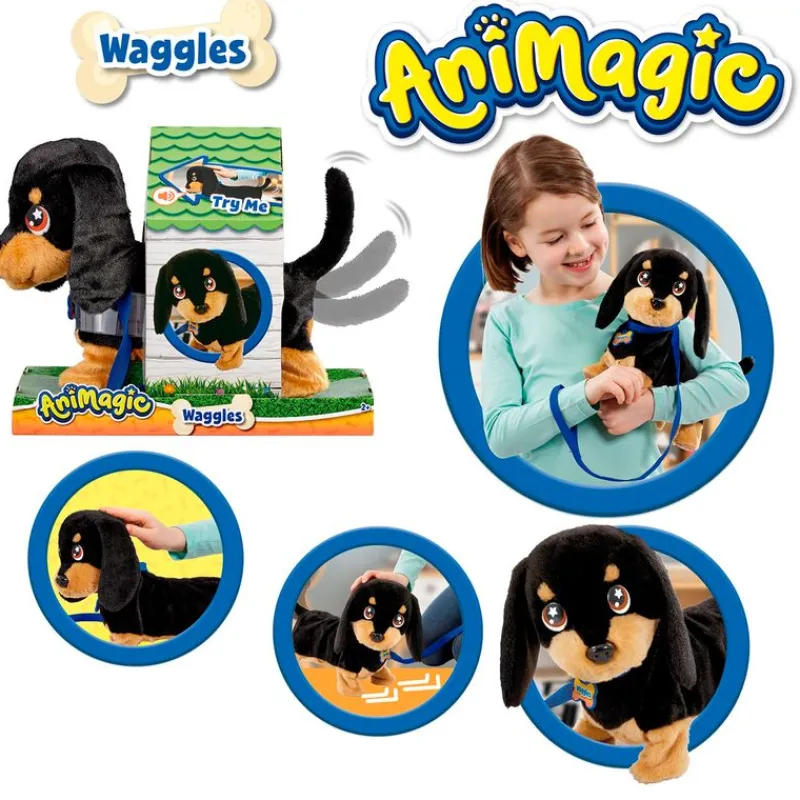 BIZAK Electrónicos-Waggles Mi Perrito Salchicha