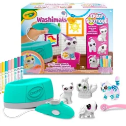 CRAYOLA Manualidades-Washimals Pets Spray Boutique