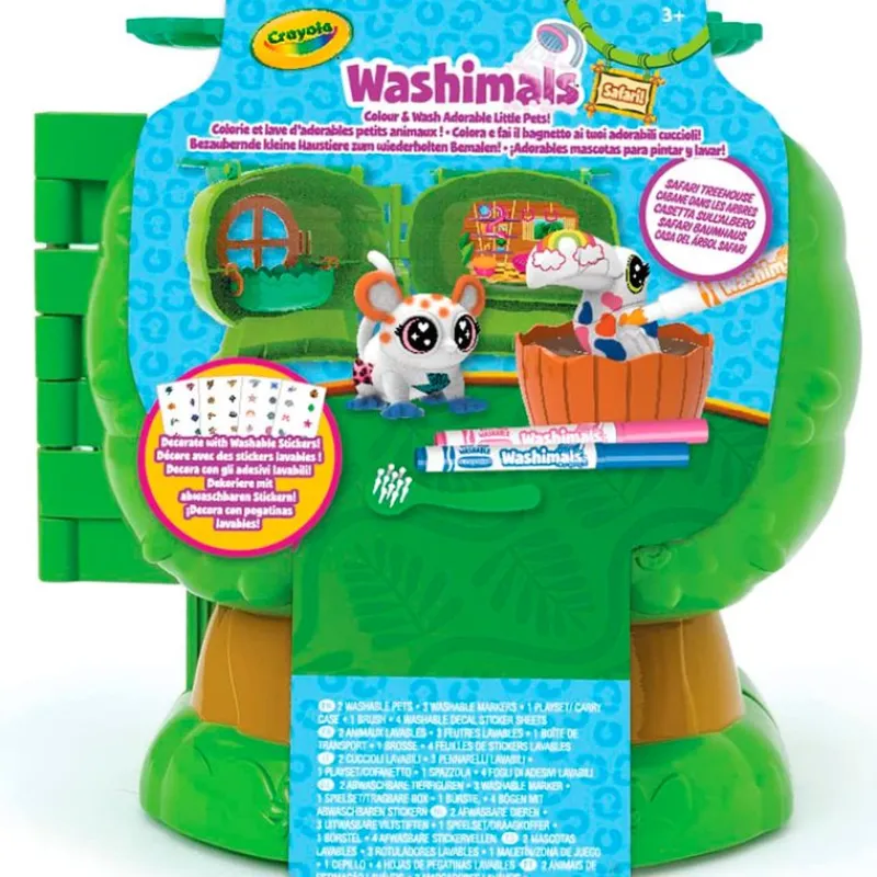 Washimals Safari Casita del Árbol*CRAYOLA Clearance