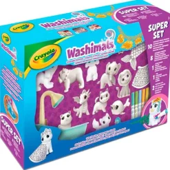 CRAYOLA Manualidades-Washimals Super Pack