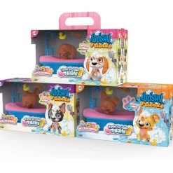 SELECCION DRIM Muñecas-Washy Friends Perritos Bañera con Accesorios Surtido