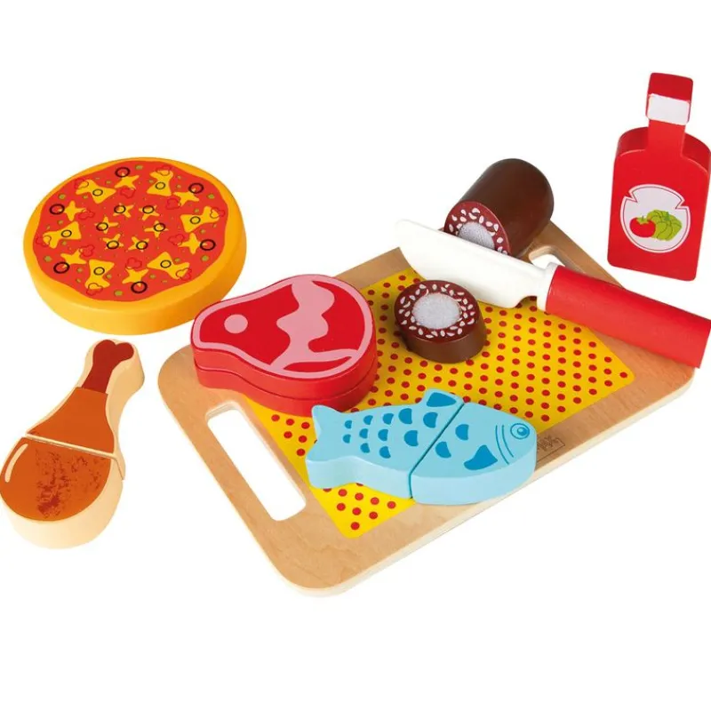 COLOR BABY Juegos De Madera|Primera Infancia Y Preescolar-Woomax Pack Bandeja Cena Madera