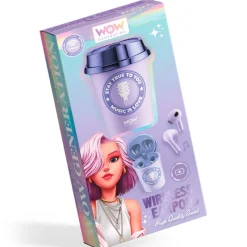 KIDS EUROSWAN Electrónicos-WOW Generation Auriculares inalambricos Vaso STD