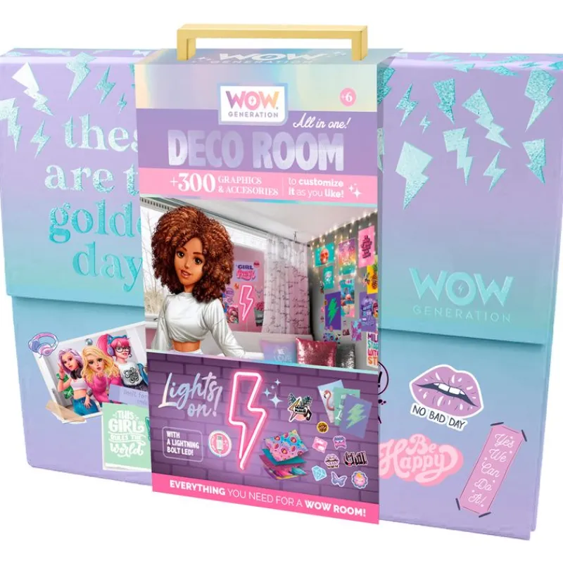 KIDS EUROSWAN Manualidades-WOW Generation Pack Decoración Luz LED