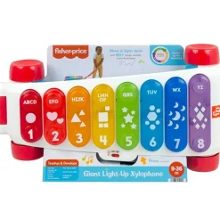 FISHER PRICE Primera Infancia Y Preescolar-Xilófono Gigante Arrastre