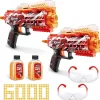 ZURU Juegos Y Juguetes De Imitación-X-Shot Hyper Gel Pack 2 Lanzadores Stringer