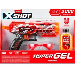 ZURU Juegos Y Juguetes De Imitación-X-Shot Hyper Gel Stringer Lanzador Pistola