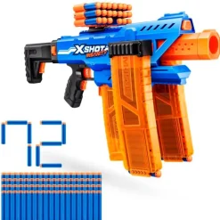 ZURU Juegos Y Juguetes De Imitación-X-Shot Insanity Clip Motorizada Pistola