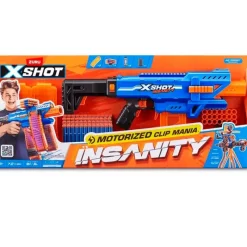 ZURU Juegos Y Juguetes De Imitación-X-Shot Insanity Clip Motorizada Pistola