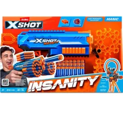 ZURU Juegos Y Juguetes De Imitación-X-Shot Insanity Pistola Manic