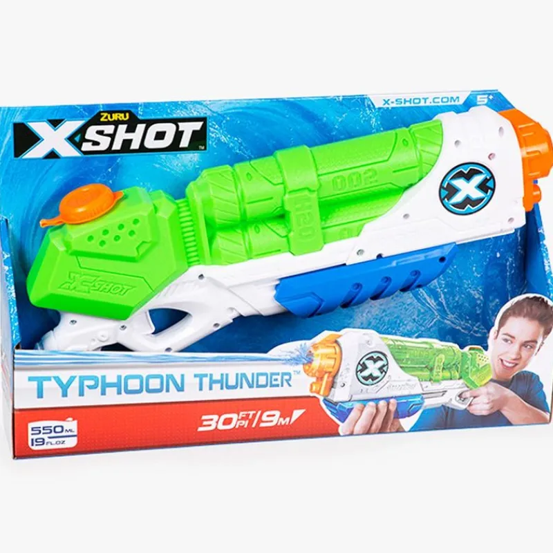 SELECCION DRIM Aire Libre-X-Shot Pistola Agua Typhoon Thunder