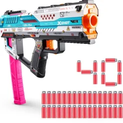 ZURU Juegos Y Juguetes De Imitación-X-Shot Skins Lanzador Performance Fury-X con 40 Dardos