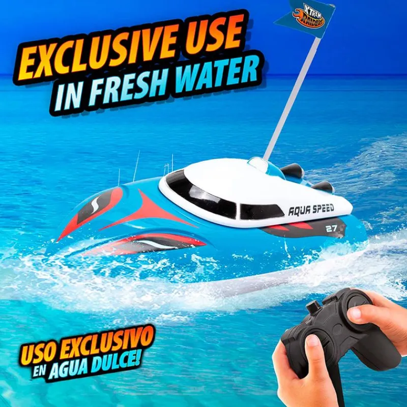 SELECCION DRIM Otros R/C-Xtrem Raiders Lancha Aqua Speed R/C