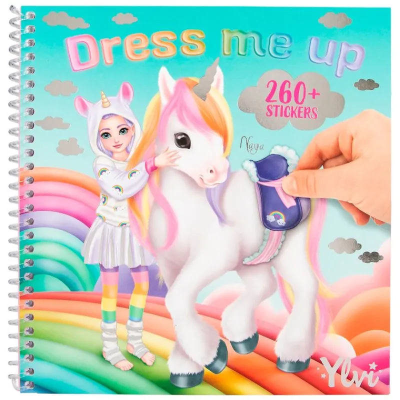 DEPESCHE Escolar|Manualidades-Ylvi Cuaderno con Calcomanías