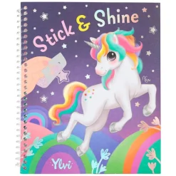 DEPESCHE Escolar|Manualidades-Ylvi Libro para Colorear y Pegatinas