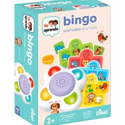 DISET Juegos Y Juguetes Educativos-Yo Aprendo Bingo Animales