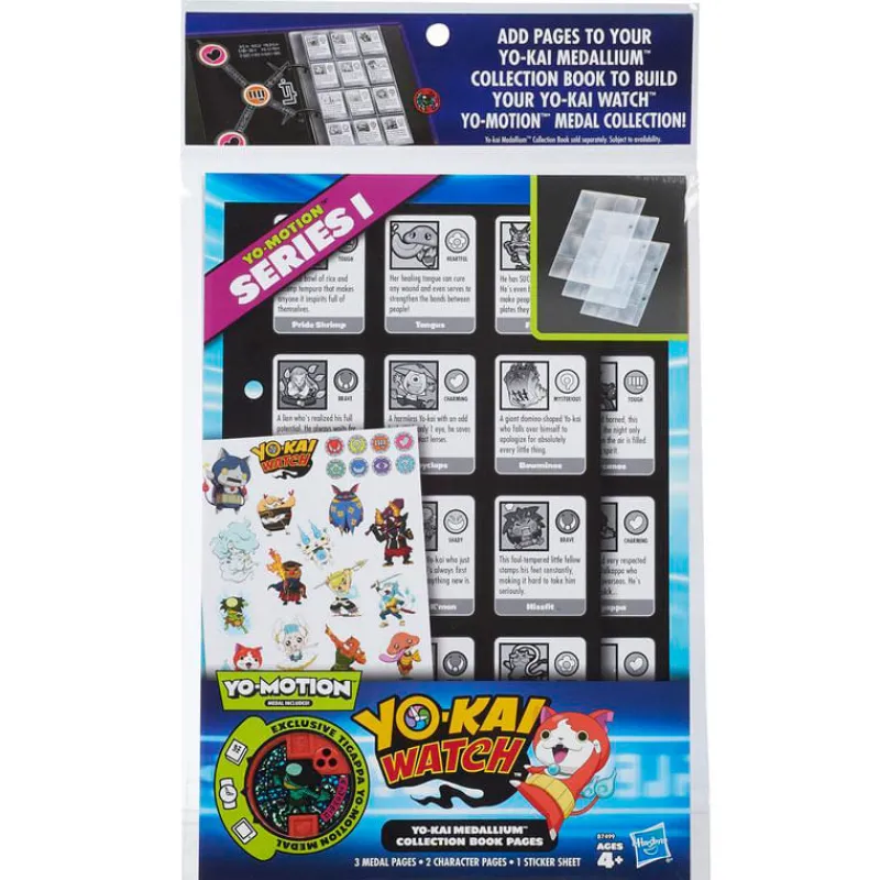 Yo-Kai Watch Páginas Coleccionables para Álbum*HASBRO Online