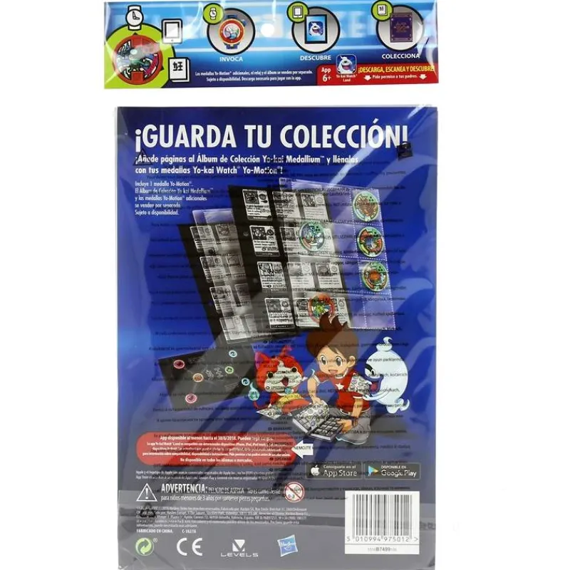 Yo-Kai Watch Páginas Coleccionables para Álbum*HASBRO Online