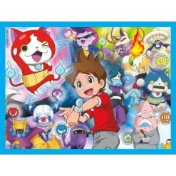 CLEMENTONI Puzzles Y Construcciones-Yo-Kai Watch Rompecabezas de 12 Cubos
