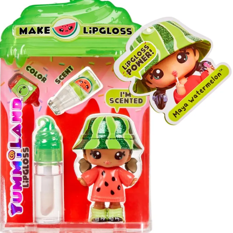 MGA Manualidades|Muñecas-Yummiland Lipgloss Muñeca Deluxe Surtido