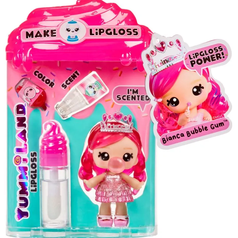 MGA Manualidades|Muñecas-Yummiland Lipgloss Muñeca Deluxe Surtido